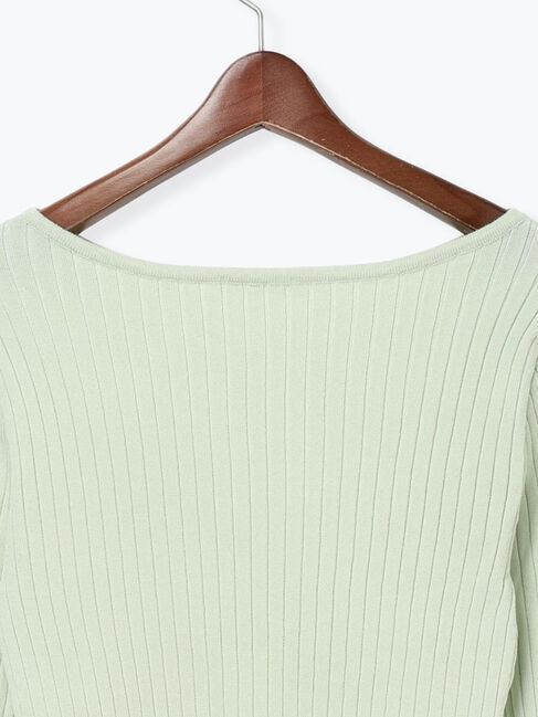 Te chichi「レースカフスリブニット」|ニット・セーター|