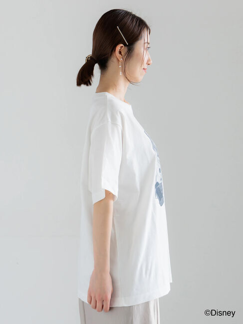 Te chichi「【Disney】MICKEY/フロントプリントTシャツ」|Tシャツ・カットソー|