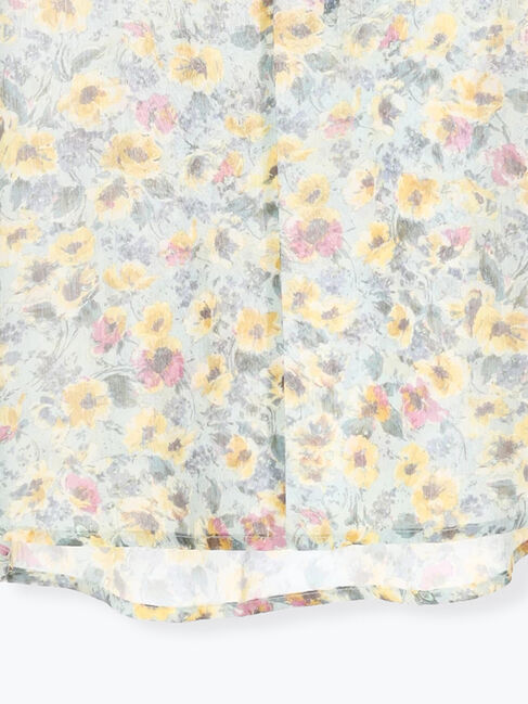 Te chichi「フラワープリントフリルブラウス」|シャツ・ブラウス|