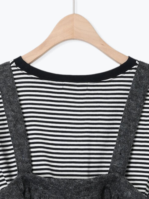 Samansa Mos2「2WAYニットビスチェセットトップス」|Tシャツ・カットソー|