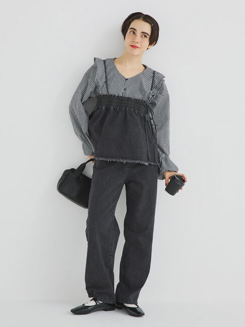 Samansa Mos2「スカートセットデニムパンツ」|その他|