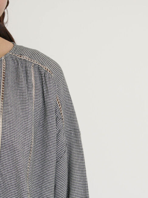 Samansa Mos2「はしごレースふんわりチュニック」|シャツ・ブラウス|