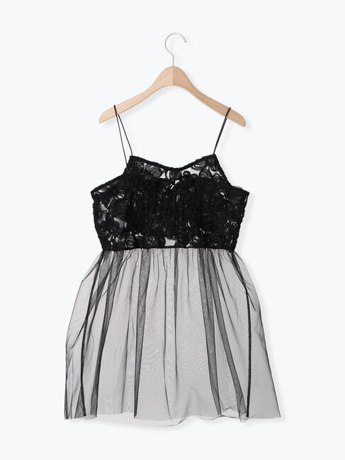 SM2「フラワーシフォンテープチュールキャミソール」|シャツ・ブラウス|