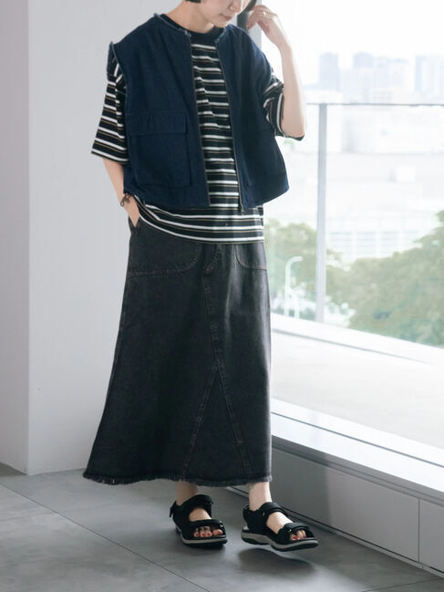 SM2「マルチボーダーTシャツ」|Tシャツ・カットソー|