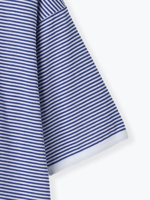 Samansa Mos2「◎ラウンドヘムボーダーカットソー」|Tシャツ・カットソー|