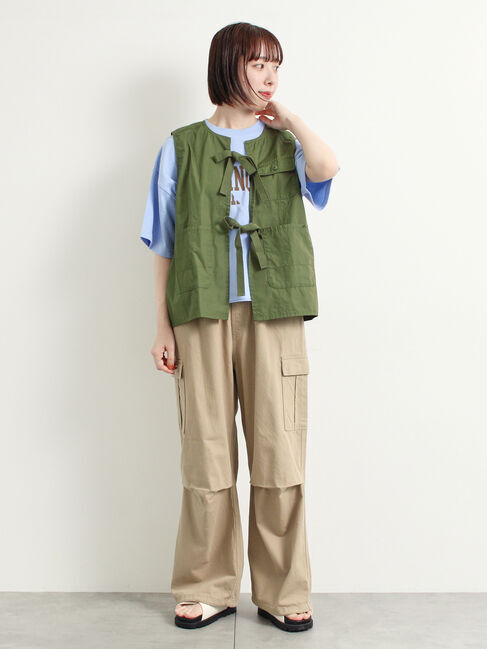 SM2「ブロッキングロゴプリントTシャツ」|Tシャツ・カットソー|