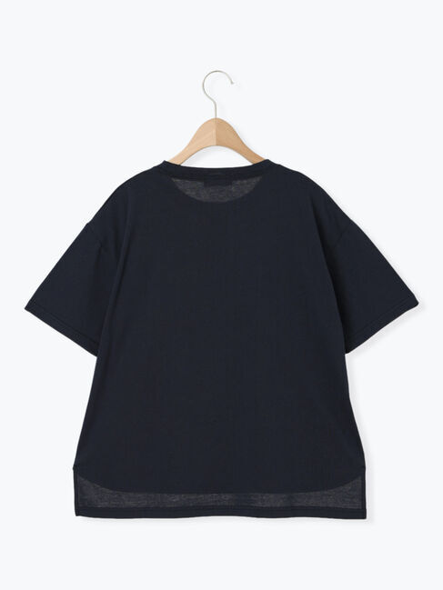 Samansa Mos2「建物プリントTシャツ」|Tシャツ・カットソー|