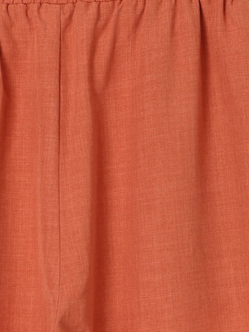 Samansa Mos2 blue「リネンタッチイージーパンツ」|その他|