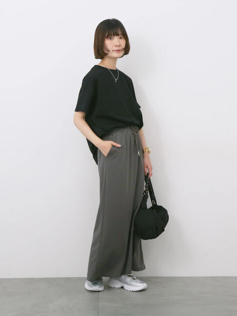 Samansa Mos2 blue「ポンチナロースカート」|スカート|