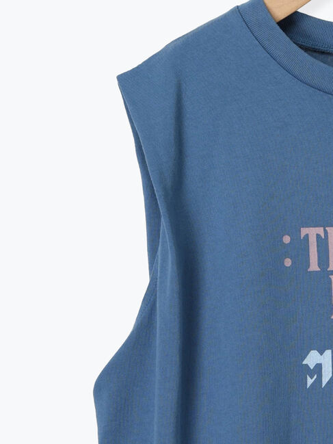 SM2「肩タックロゴプリントノースリーブ」|Tシャツ・カットソー|