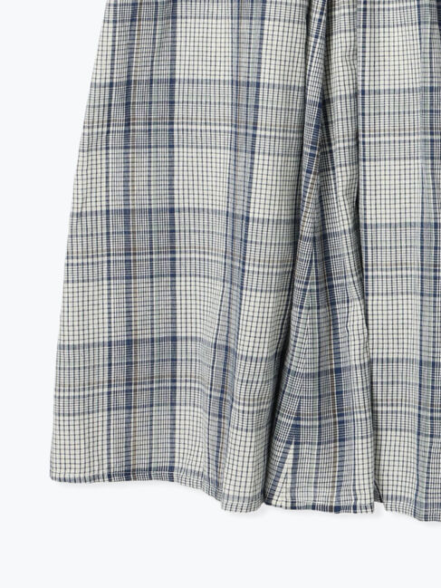 Samansa Mos2「インドボイルチェック柄ギャザースカート」|スカート|