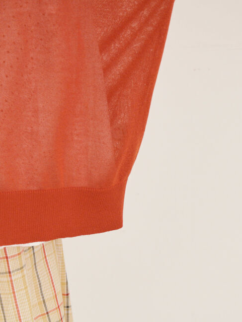 Samansa Mos2「【マシンウォッシャブル】ドルマンスリーブVネックカーディガン」|カーディガン|