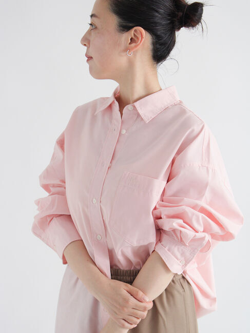sm2rhythm「シャンブレーシャツ」|シャツ・ブラウス|ピンク