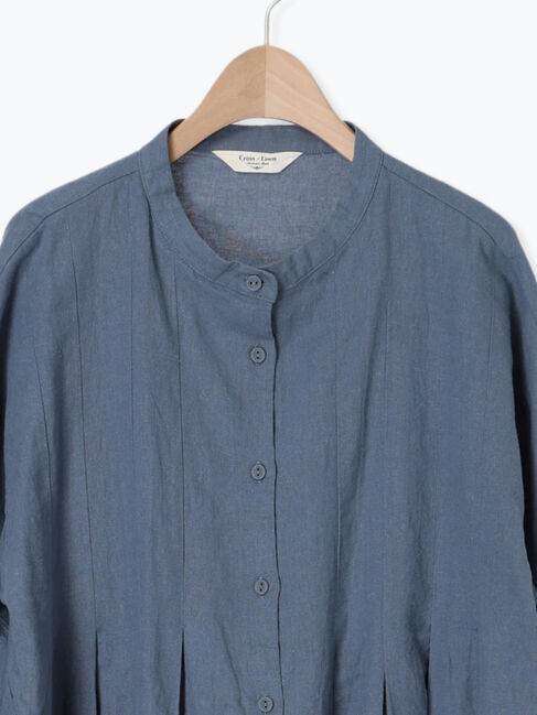 Samansa Mos2「【Cross&times;Linen】タックワンピース《S/Mサイズ》」|ワンピース|