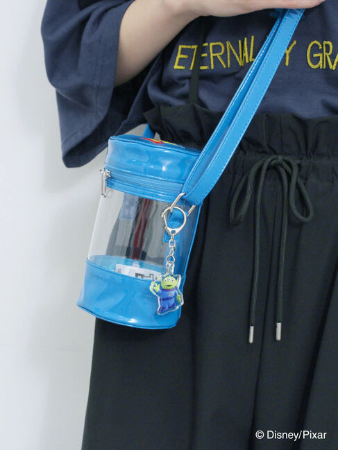 Samansa Mos2 blue「トイ・ストーリー/ クリアバニイティポシェット」|その他|ブルー