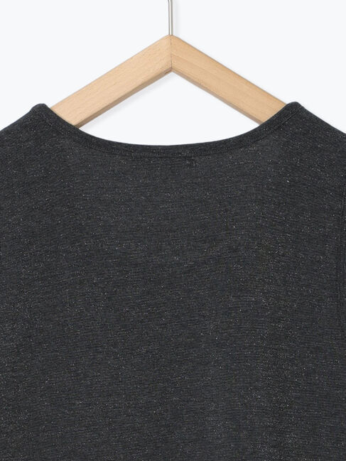 Samansa Mos2 blue「ラメタンク」|Tシャツ・カットソー|