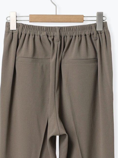 Samansa Mos2 blue「カットジョーゼットセミフレアパンツ」|その他|