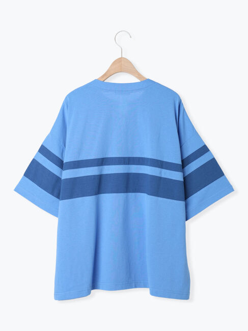 SM2「[接触冷感]編み上げラインTシャツ」|Tシャツ・カットソー|