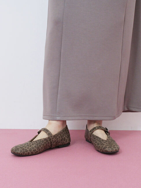 Samansa Mos2 blue「Vカットメリージェーン」|ビジネス・ドレスシューズ|