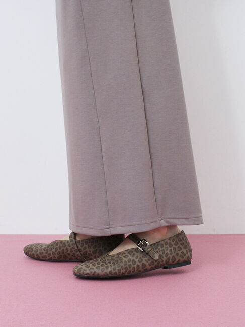 Samansa Mos2 blue「Vカットメリージェーン」|ビジネス・ドレスシューズ|