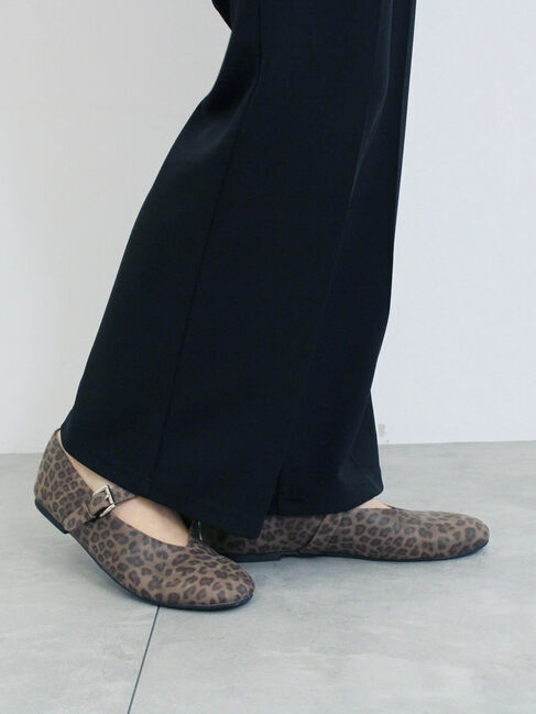 Samansa Mos2 blue「Vカットメリージェーン」|ビジネス・ドレスシューズ|