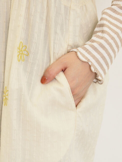 Samansa Mos2「ランダム刺繍入りワンピース」|ワンピース|