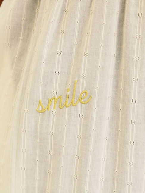 Samansa Mos2「ランダム刺繍入りワンピース」|ワンピース|