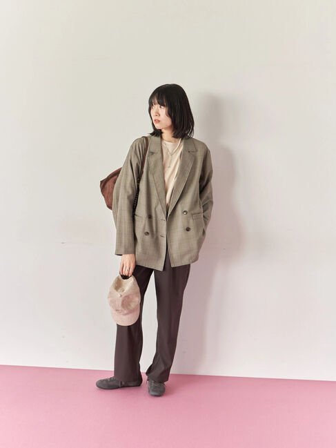 Samansa Mos2 blue「リネンタッチドルマンスリーブプルオーバー」|Tシャツ・カットソー|