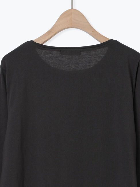 Samansa Mos2 blue「ビスチェドッキングカットソー」|Tシャツ・カットソー|