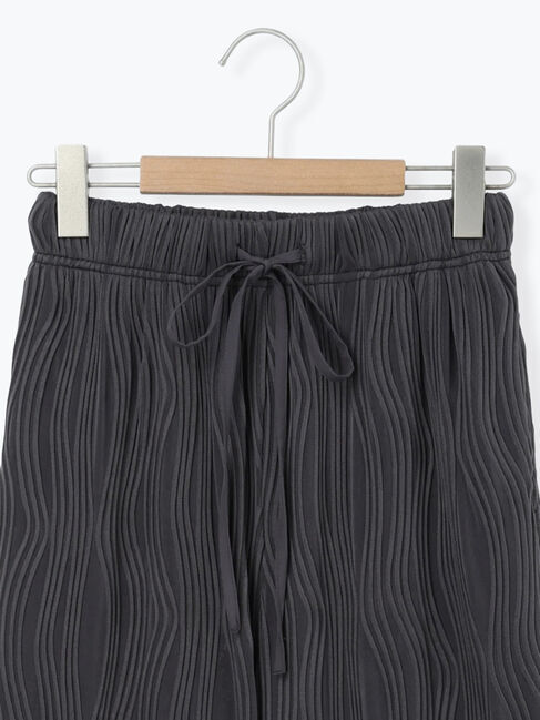 Samansa Mos2 blue「ウェーブカットパンツ」|その他|