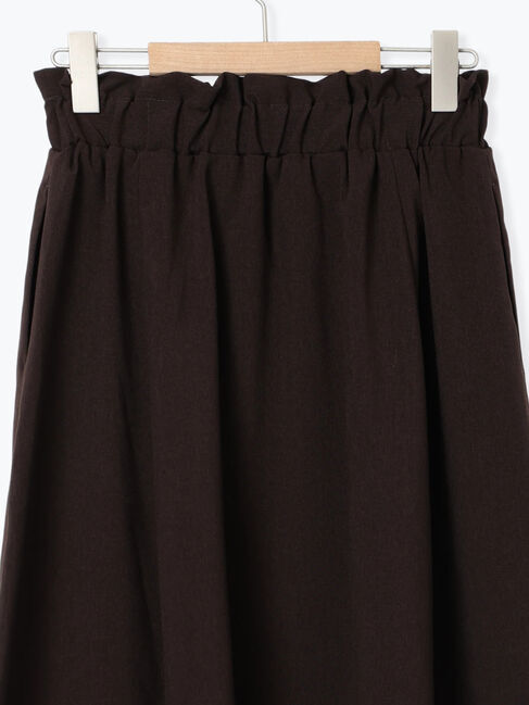 Samansa Mos2 blue「ギャザーコクーンスカート」|スカート|