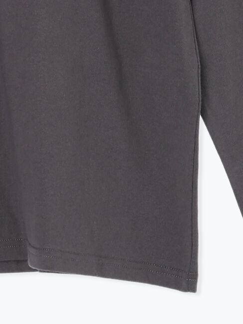 Samansa Mos2 blue「スクエアプリントプルオーバー」|Tシャツ・カットソー|