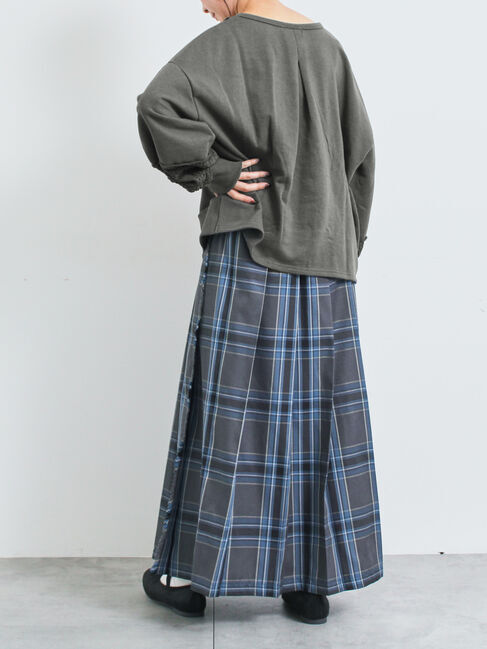 SM2「レース切替裏毛プルオーバー」|Tシャツ・カットソー|