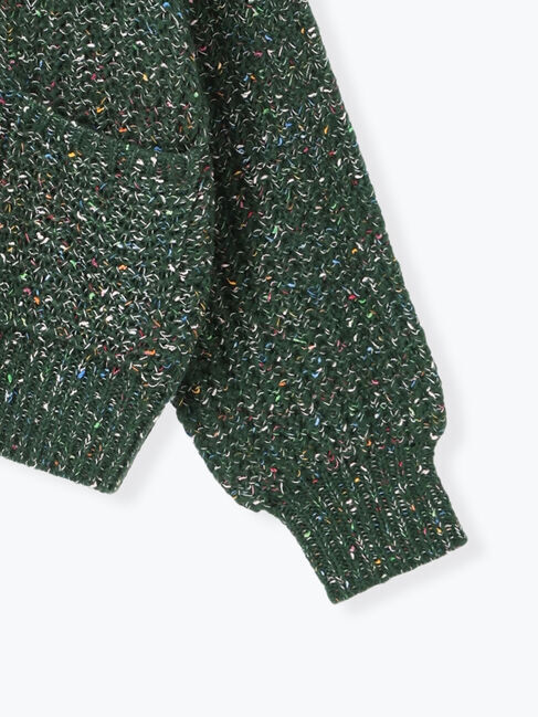 Samansa Mos2「カラーネップローゲージカーディガン」|カーディガン|