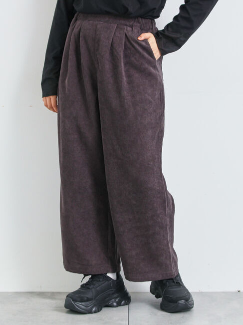 SM2「コーデュロイストレートパンツ」|その他|チャコールグレー