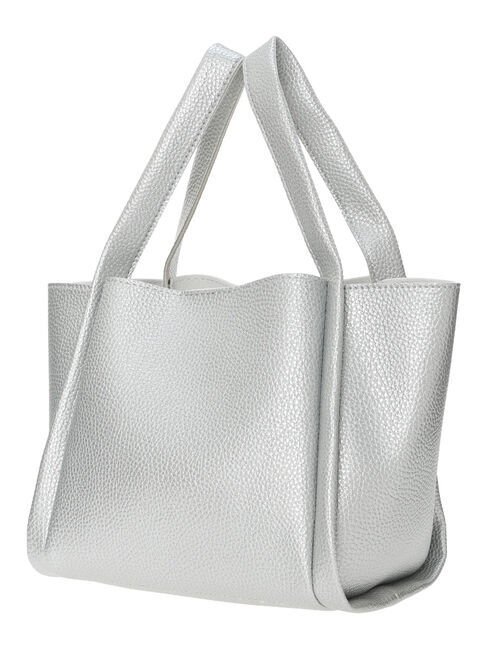 Samansa Mos2 blue「ポーチ付2WAYスクエアバッグ」|その他|