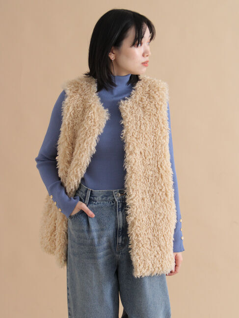 sm2rhythm「エコファージレ」|ダウンベスト・ベスト|