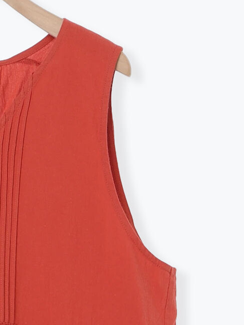 Samansa Mos2「【S/Mサイズ】レースティアードノースリーブワンピース」|ワンピース|