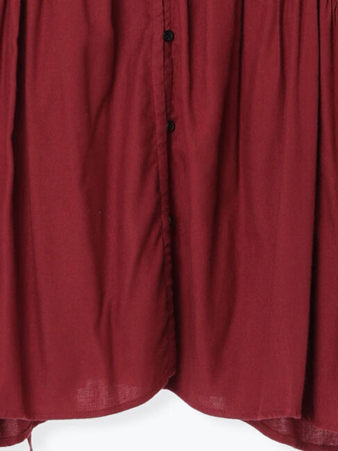 Samansa Mos2「前後2WAYドロストチュニック」|シャツ・ブラウス|