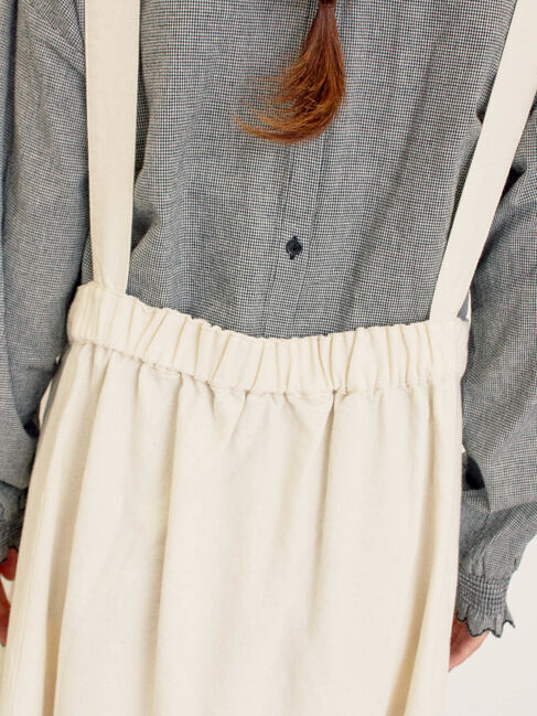 Samansa Mos2「前タックジャンパースカート」|ワンピース|