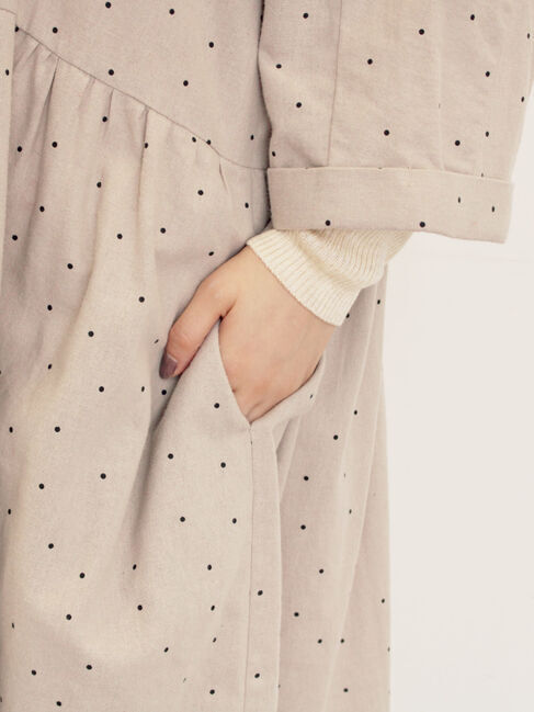 Samansa Mos2「【S/Mサイズ】ドルマンスリーブギャザーワンピース」|ワンピース|