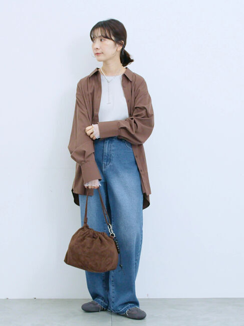 Samansa Mos2 blue「ストレートデニムパンツ」|その他|