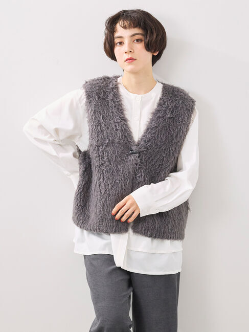 SM2「トグルニットベスト」|ダウンベスト・ベスト|