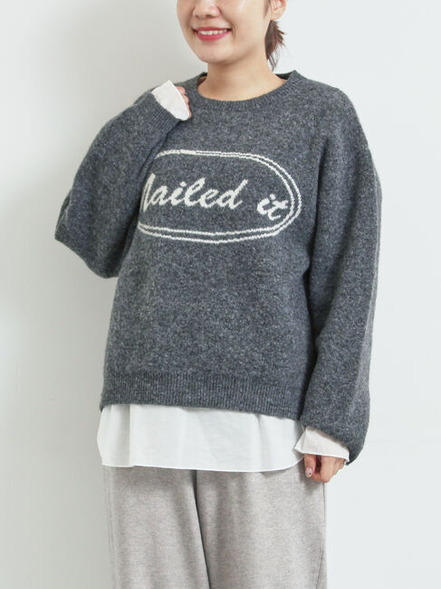 SM2「ロゴニットプルオーバー」|ニット・セーター|