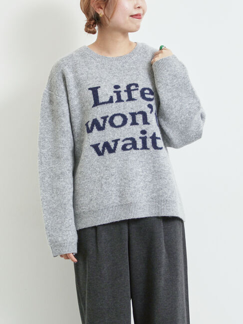 SM2「ロゴニットプルオーバー」|ニット・セーター|