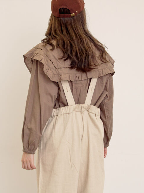 Samansa Mos2「ビッグカラーブラウス」|シャツ・ブラウス|