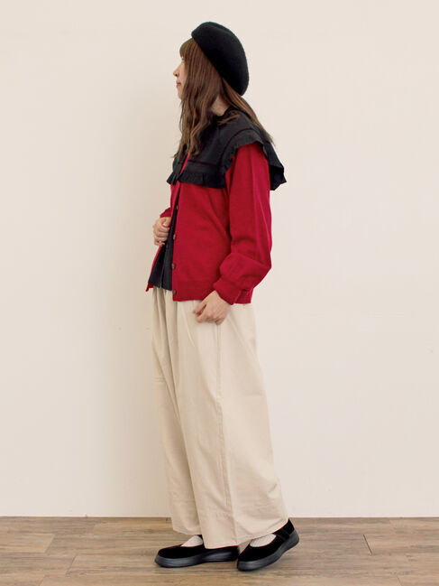 Samansa Mos2「ビッグカラーブラウス」|シャツ・ブラウス|