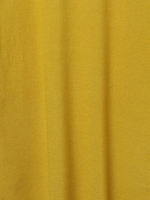 Samansa Mos2 blue「配色フリル衿ニットプルオーバー」|ニット・セーター|