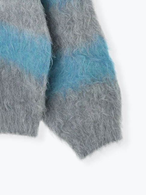 SM2「シャギーワイドボーダーニット」|ニット・セーター|