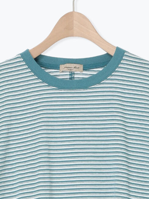 Samansa Mos2「天竺ベーシックロンT」|Tシャツ・カットソー|